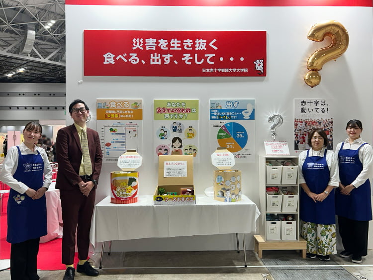 一般社団法人 日本即席食品工業協会ブースの写真
