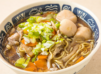 いもの子汁ラーメン