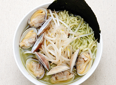 あさりの西尾っ茶ラーメン