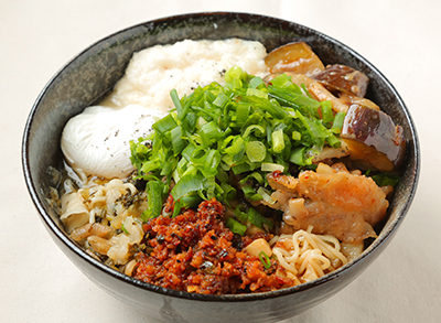 栄養たっぷり！シャクふわとろとろラーメン