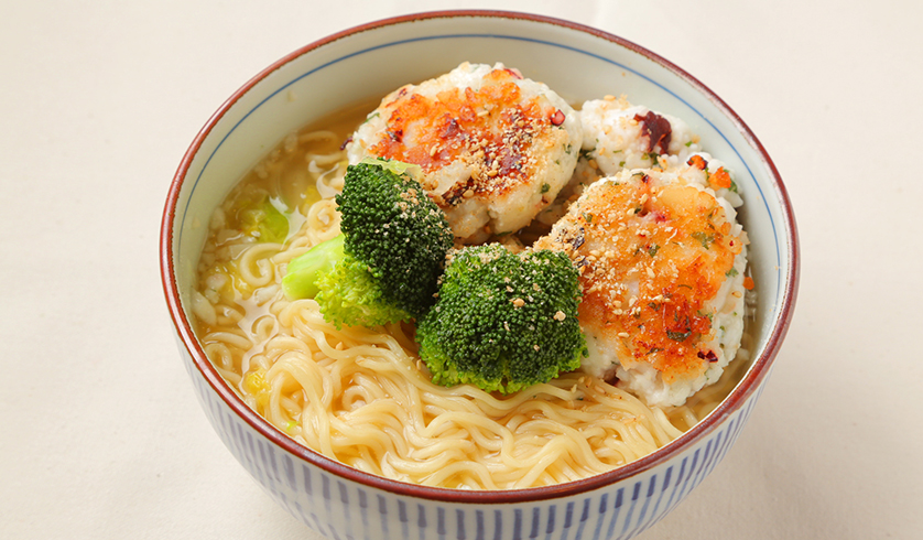 たこのうまみがぎっしりラーメン