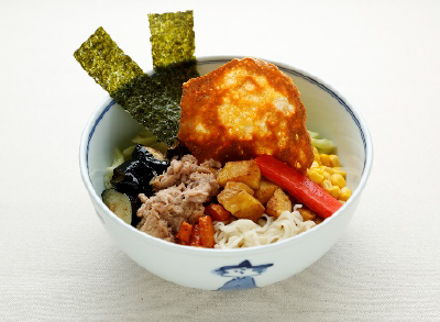 サクサク野菜とカリカリチーズラーメン