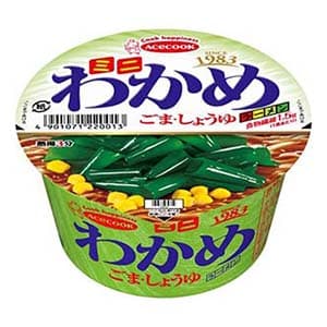 ミニわかめラーメン　ごま・しょうゆ