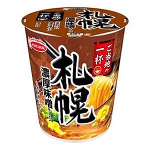 ご当地の一杯　札幌　濃厚味噌ラーメン