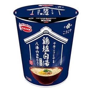 千年こうじや監修　八海山酒粕仕立て　鶏塩白湯ラーメン