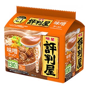 明星　評判屋　味噌ラーメン　５食パック