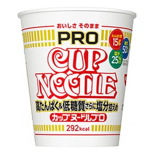 カップヌードルPRO 高たんぱく&低糖質さらに塩分控えめ