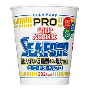 カップヌードルPRO 高たんぱく&低糖質さらに塩分控えめ シーフードヌードル