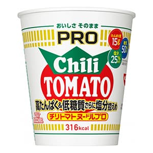 カップヌードルPRO 高たんぱく&低糖質さらに塩分控えめ チリトマトヌードル
