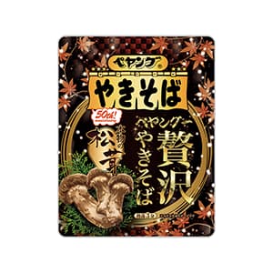 ペヤング一贅沢やきそば 本物の松茸