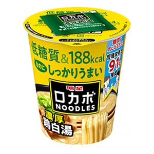 明星 ロカボＮＯＯＤＬＥＳ 濃厚鶏白湯
