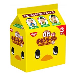 0秒チキンラーメン ミニ 3食パック