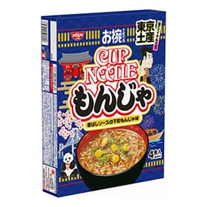 お椀で食べるご当地カップヌードル 東京土産もんじゃ 4食入り