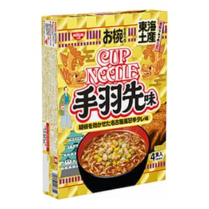 お椀で食べるご当地カップヌードル 東海土産手羽先味 4食入り