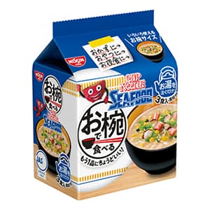お椀で食べるカップヌードルシーフード 3食パック