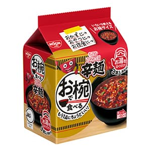 お椀で食べるカップヌードル辛麺 3食パック
