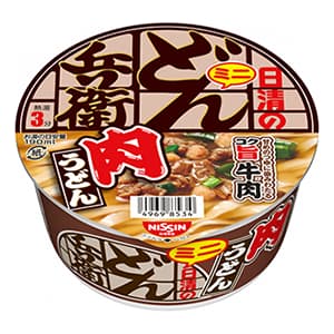 日清のどん兵衛 肉うどんミニ