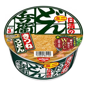 日清のどん兵衛 きつねうどんミニ [西]