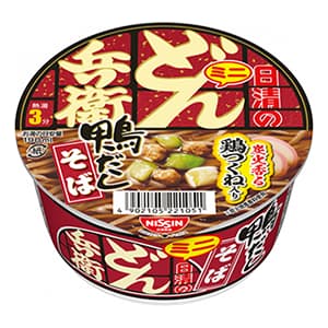 日清のどん兵衛 鴨だしそばミニ