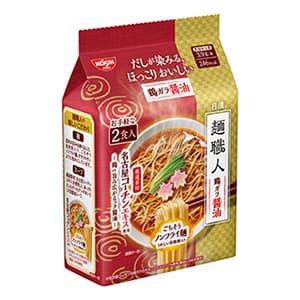 日清麺職人　鶏ガラ醤油　２食パック