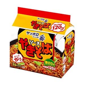サッポロ一番　ソースやきそば　５食パック