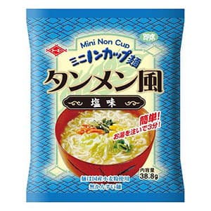 ミニノンカップ麺 タンメン風塩味