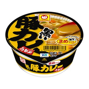 黒いまめ豚カレーうどん