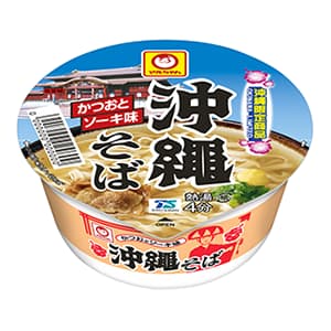 カップ　まめ沖縄そば