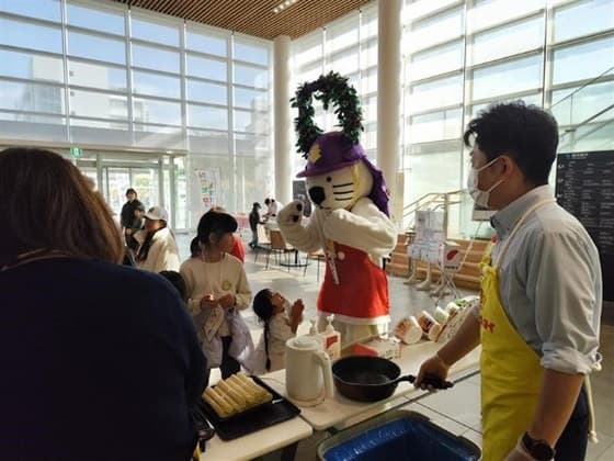 防災ヒーロー入団試験～君たちが唐津を守る！～」のようす