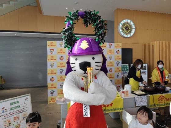 防災ヒーロー入団試験～君たちが唐津を守る！～」のようす