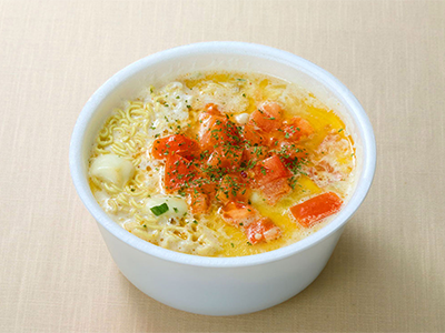 焦がしバタートマトチーズ味噌らあめん神奈川県料理画像