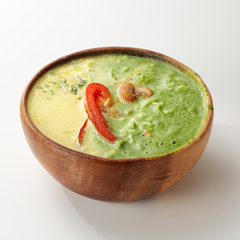 おいしく、かわいく、健康に! 2色のベジポタラーメン