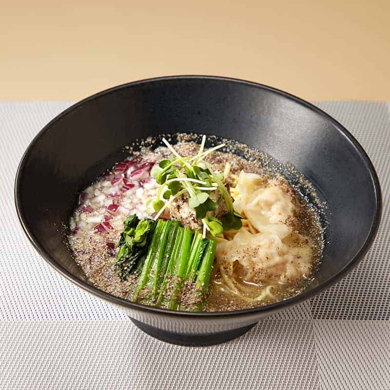 ~健康志向を高めよう!~長生きじゅうねん塩ワンタン麺