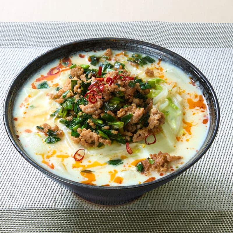 濃厚！？奶油白菜（ナイユウバイツァイ）ピリ辛らーめん