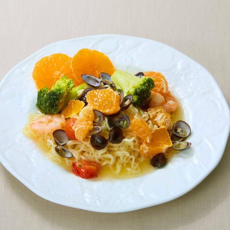 海鮮らーめんのみかんしぼり
