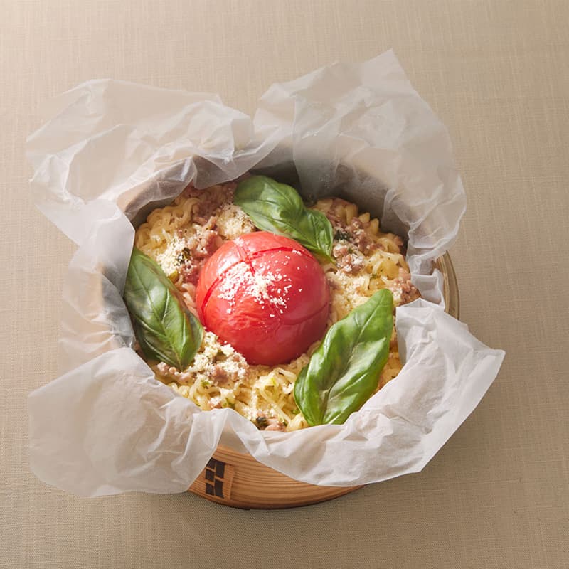 まるごとトマトの蒸しイタリアンラーメン