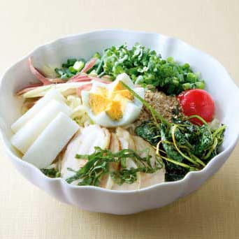 塩こうじ漬 さつま鶏チャーシューのぽかぽかラーメン