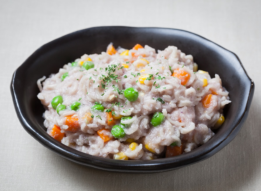 リゾット風はな粉ねりラーメン