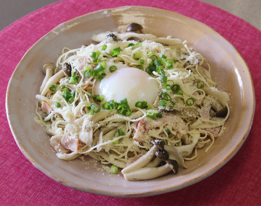 カルボナーラ風ラーメン